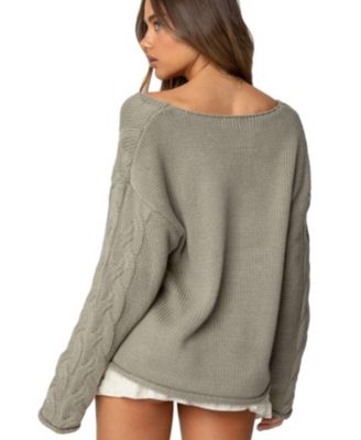 Women's Inga Oversized Cable Knit Sweater