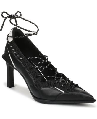 x June Ambrose Women's Zyra Lace-Up Sneaker Pumps 