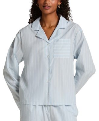 Hunkemoller Women's Woven Cotton Stripe Jacket