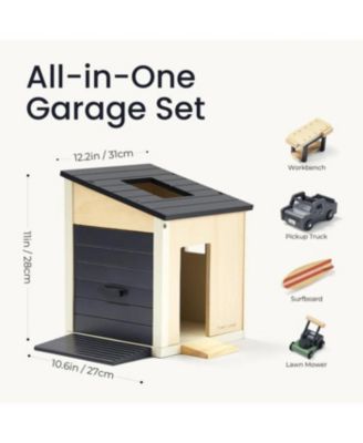 Wooden Dollhouse - Garage