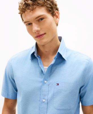 Men's Short-Sleeve Oxford Shirt