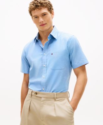 Men's Short-Sleeve Oxford Shirt