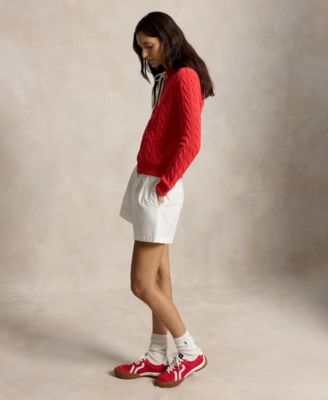 Women's Cable-Knit Full-Zip Hoodie