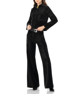 Women's High Shine Biker Jacket