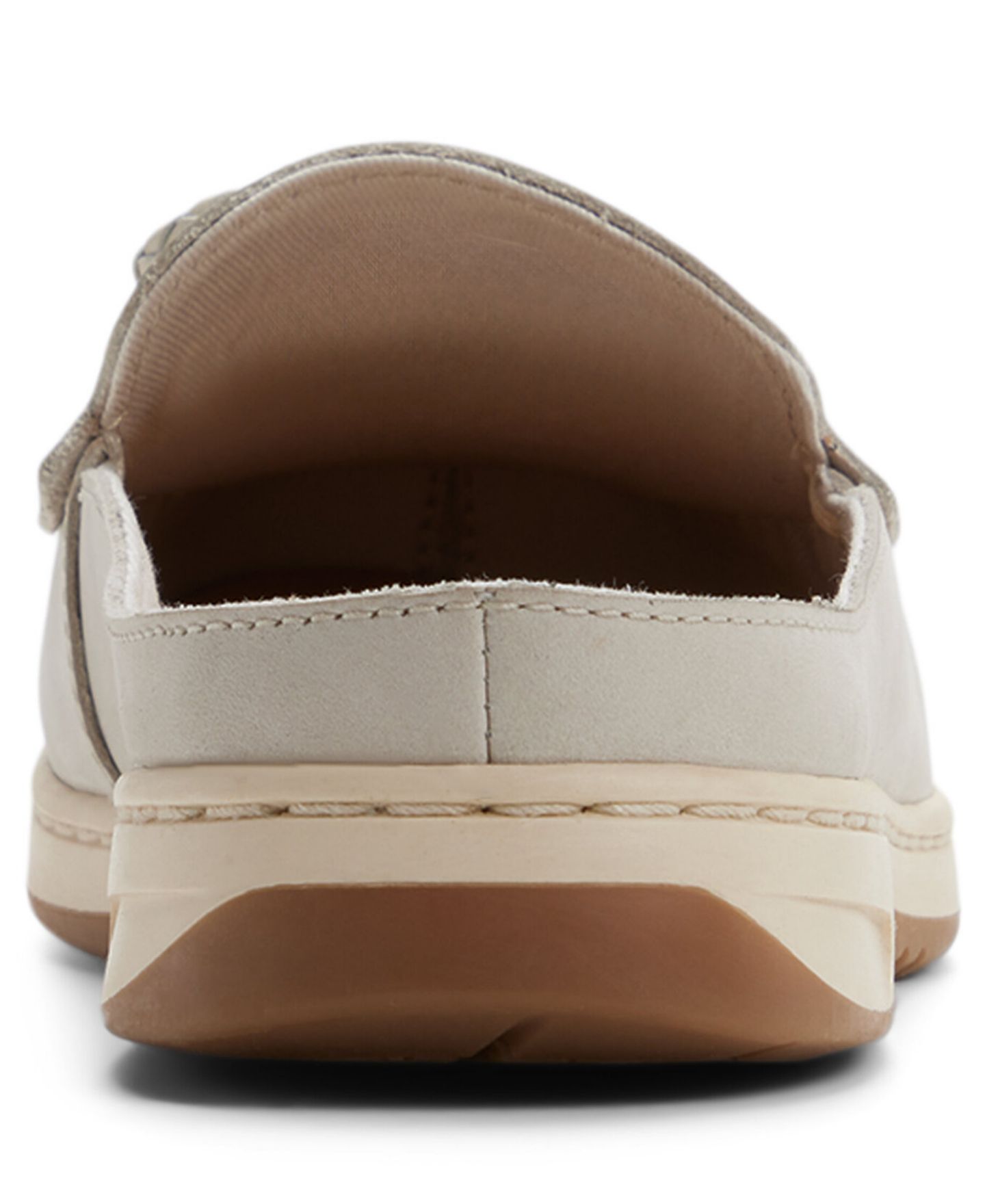 Женские сабо Sperry Mulefish Slip-On Mule, цвет: Слоновая кость — фото 3