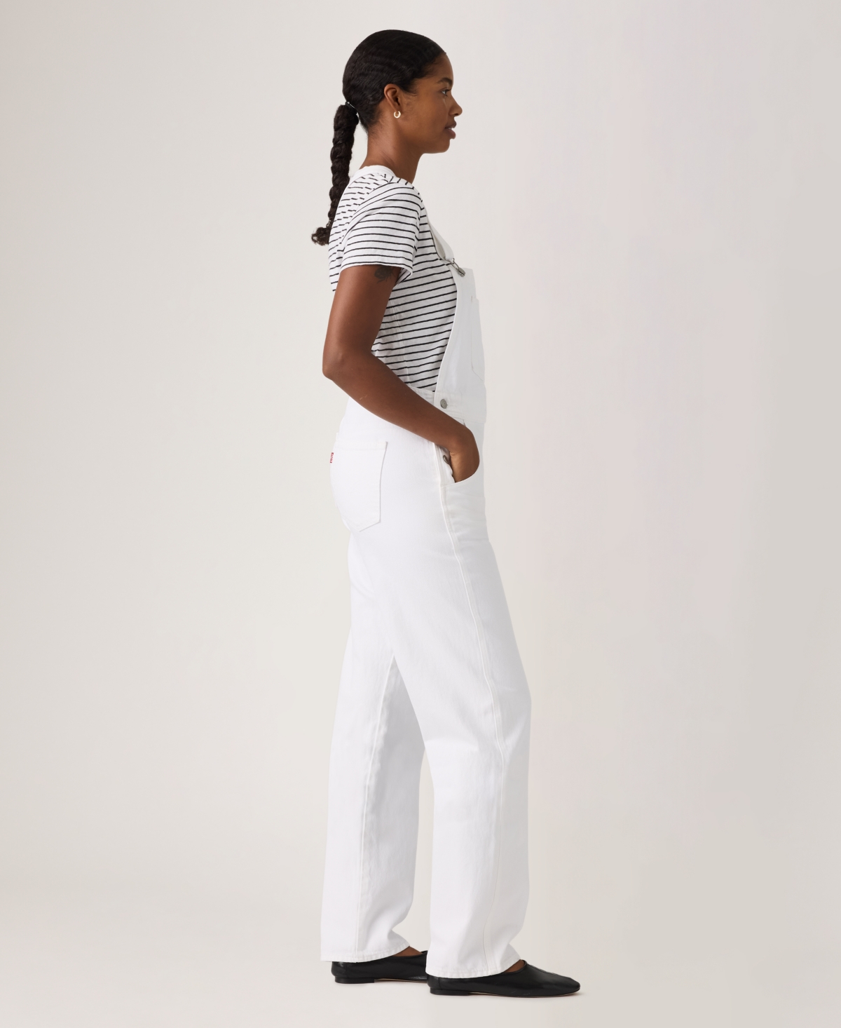 Levi's Women's Vintage-Style Cotton Denim Overalls