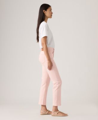 Women's Classic Mid-Rise Ankle Straight-Leg Jeans