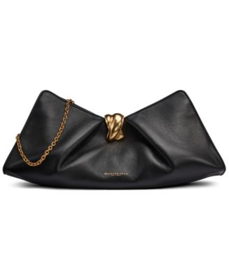 Cashmere Woven Medium Clutch Shoulder Bag
