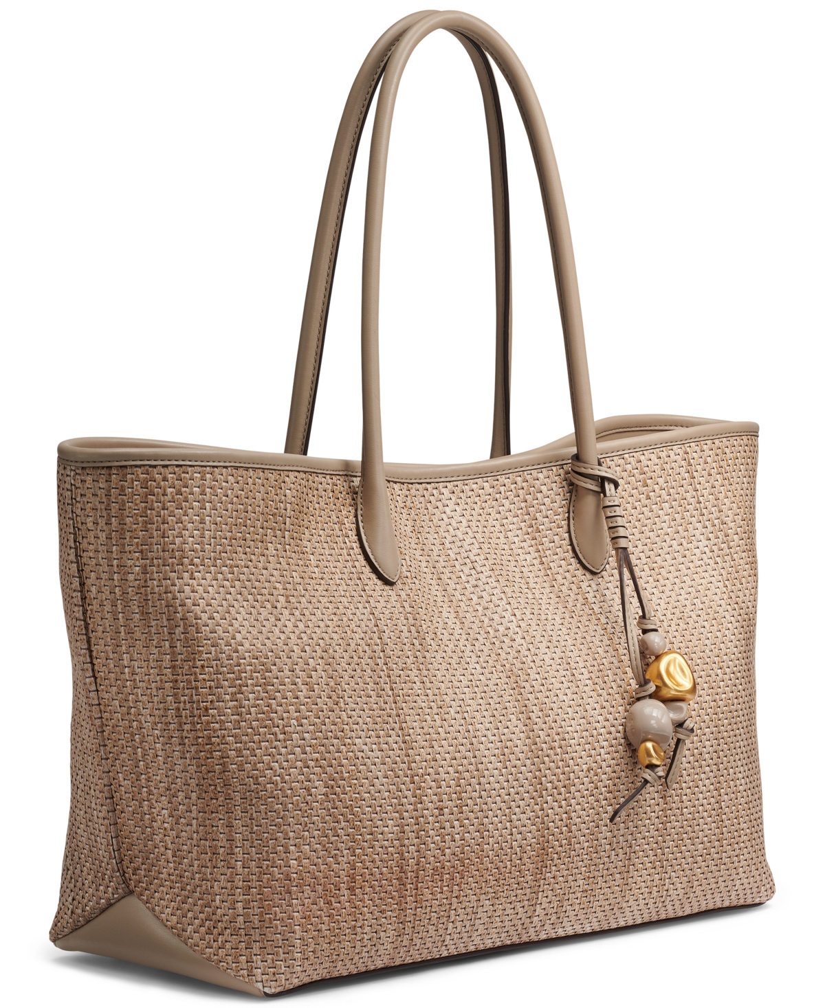 Donna Karan New York Weekend Woven Large Tote Bag