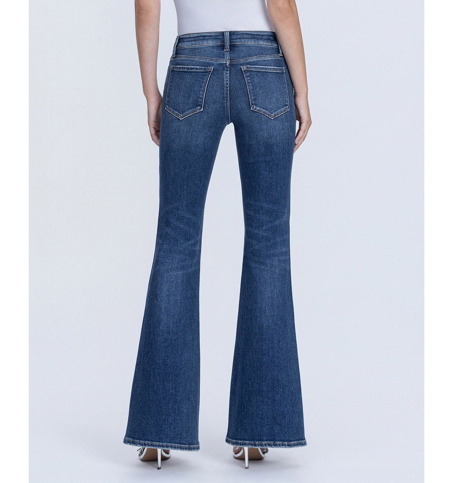 Women's Low Rise Easy Flare Jeans