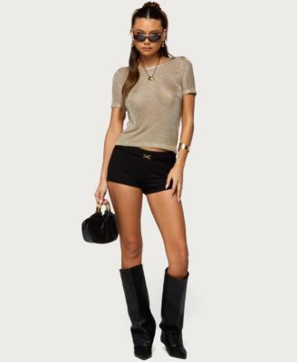 Women's Mischa Belt Micro Shorts