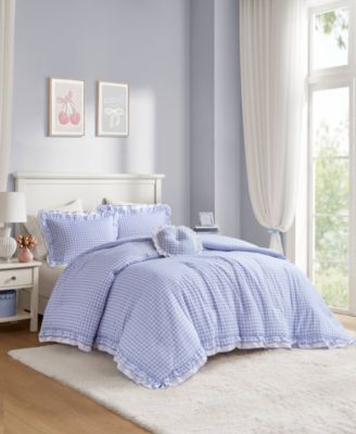 Rowena Breathable Microfiber 4-Pc. Comforter Set, Full/Queen