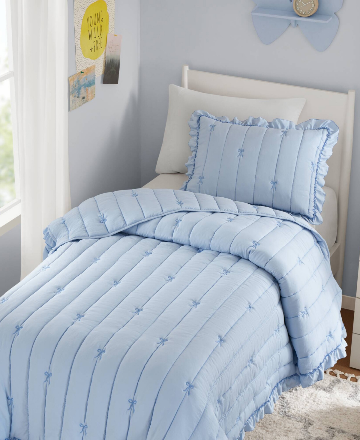 Intelligent Design Liv Microfiber Down-Alternative 2-Pc. Quilt Set, Twin/Twin Xl