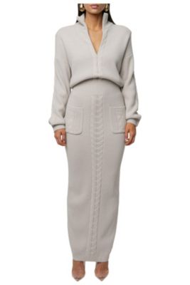 Women's Cozy Intentions Ribbed Dress