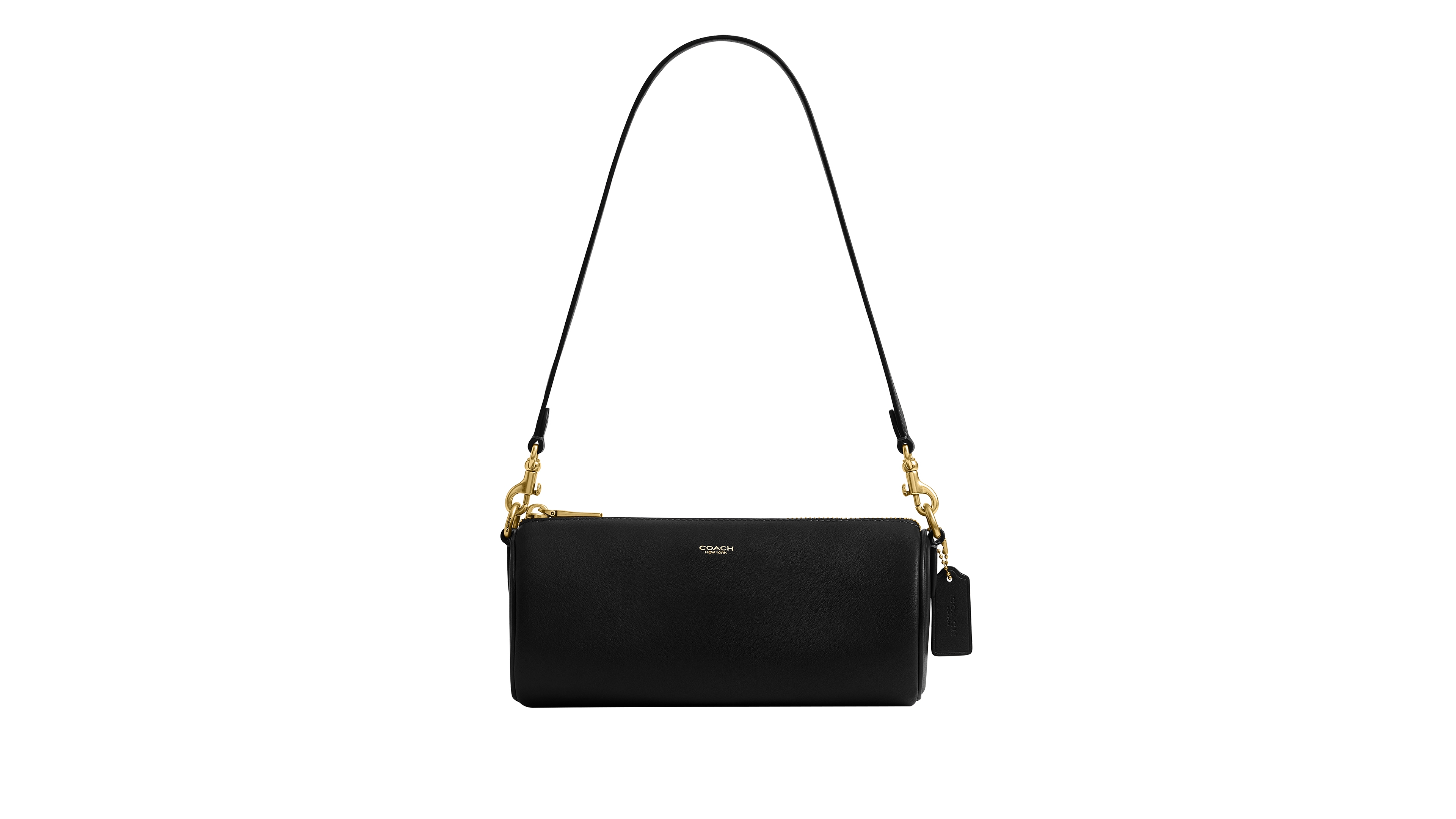 Coach Barrel Small Leather Shoulder Bag
