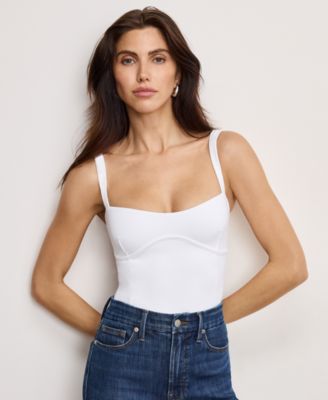 Women's Sweetheart Neck Tank Bodysuit