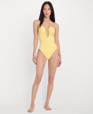 Women's & Plus Size Leilani Deep V-Neck One-Piece Swimsuit