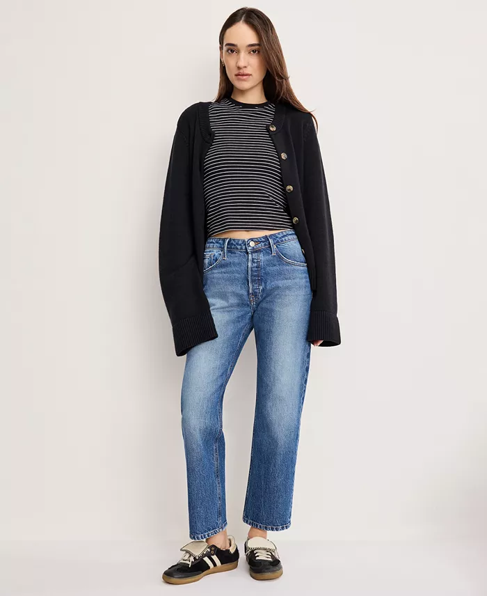Women's VIntage Straight Ankle Jeans - thumbnail 9