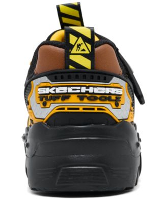 Little Kids Mega-Flex Lite - Tuff Toolz Fastening Strap Casual Sneakers from Finish Line