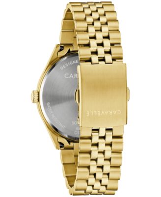 Men's Classic Gold-Tone Stainless Steel Bracelet Watch, 39mm