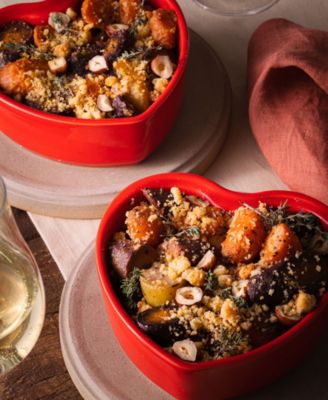 Appolia Ceramic 5.25" Heart Ramekins