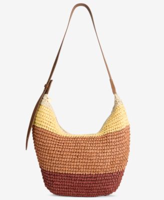 Straw Hobo Bag
