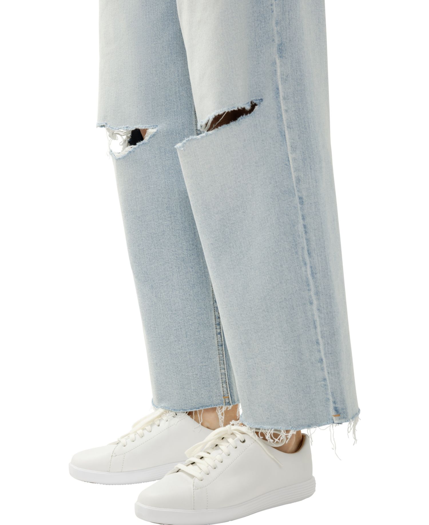 Women's Be Easy High-Rise Wide-Leg Cropped Jeans