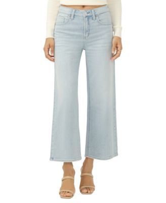 Women's Avery High-Rise Wide Leg Cropped Jeans