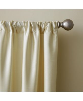 Versailles Faux Silk Blackout Window Curtain