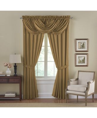 Versailles Faux Silk Waterfall Window Valance