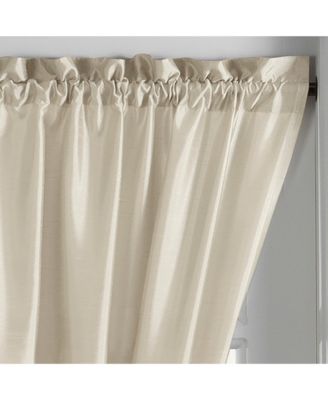 Colette Faux Silk Side Door Window Panel