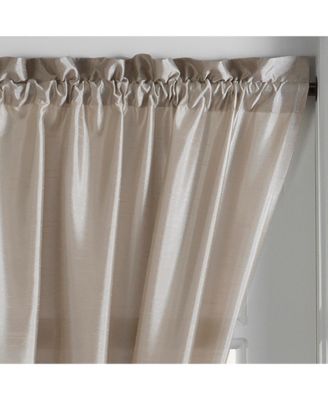 Colette Faux Silk Side Door Window Panel