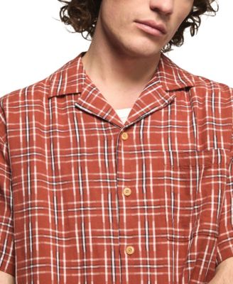 Men's Camp Collar Untucked Shirt