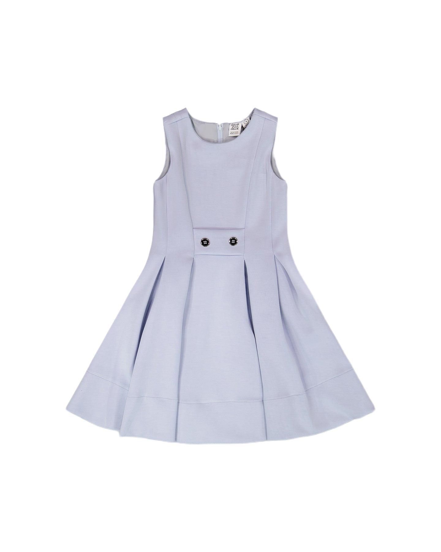 Платье Deux par Deux Sleeveless Neoprene Dress для девочек-малышей, цвет: Лавандовый — фото 1