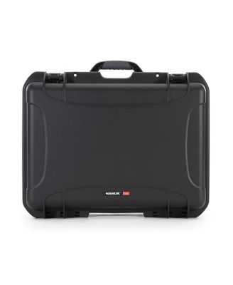 940 Waterproof Hard Case with 4-Pocket Lid Organizer and Padded Divider for Camera, Black