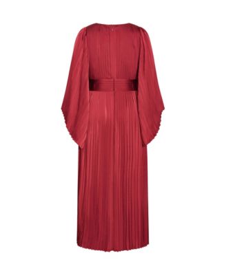Women's Plus Size Carmina Pleat Maxi Dress