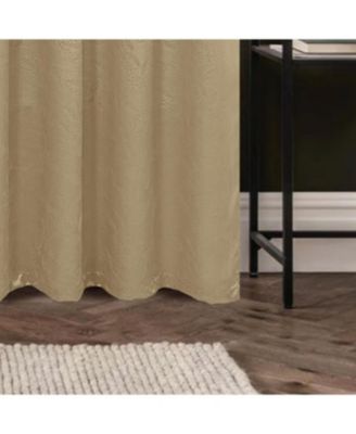 100% Polyester 200 GSM Arlo Embossed Blackout Grommet Curtain Panel