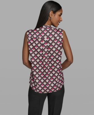 Women's V-Neck Woven Blouse