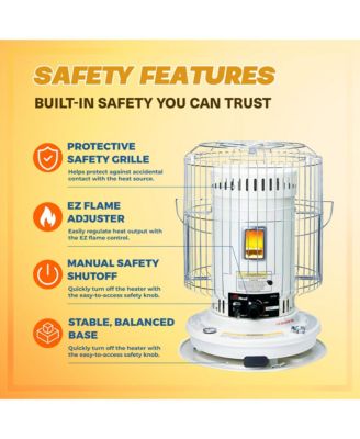 KeroHeat 23,500 BTU Indoor & Outdoor Portable Convection Kerosene Heater