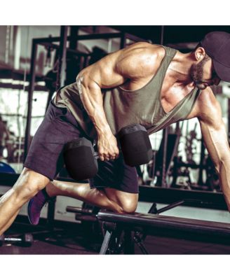 Hex Single Dumbbell Strength Training Workout Equipment, 60 lb