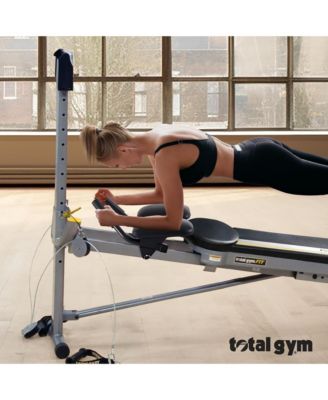 Attachable Ab Crunch Accessory and DVD for Home Gym Workout Machines