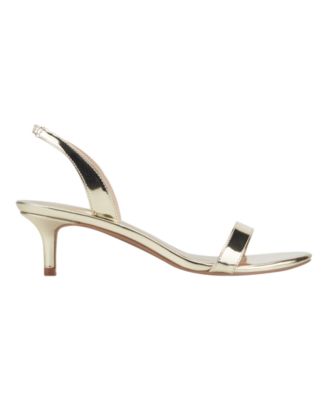 Women's Salla Slingback Kitten Heel Dress Sandals