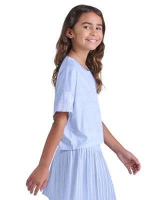 Girls' 8-16 Short-Sleeve Printed World Cup Soccer Top