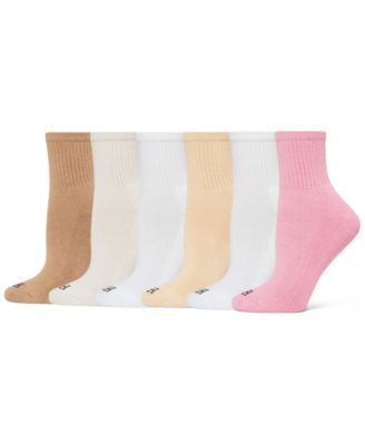 Women's Mini Crew 6 Pack Socks U10227