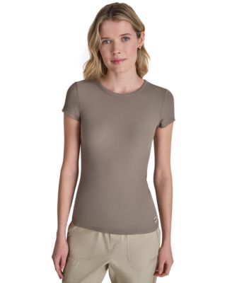 Women's Hudson Rib Crew Neck T-Shirt