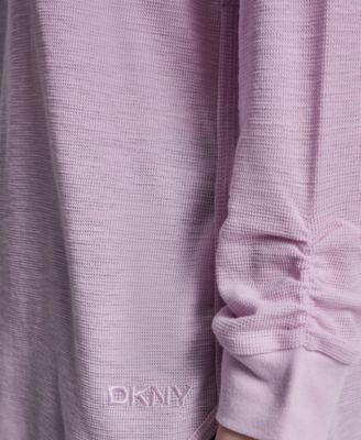 Women's Mini Slub Waffle Three Quarter Sleeve T-Shirt