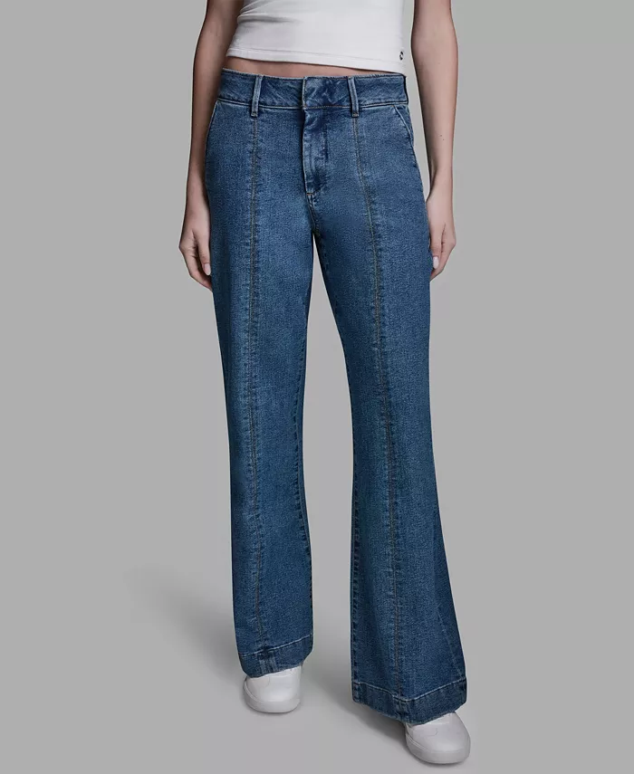Women's Mid-Rise Flared Jeans