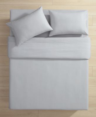 Highland Chill Solid Temperature Regulating Microfiber 4-Pc. Sheet Set, King