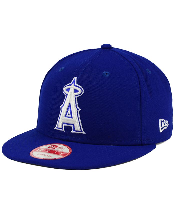 New Era Los Angeles Angels of Anaheim C-Dub 9FIFTY Snapback Cap - Macy's