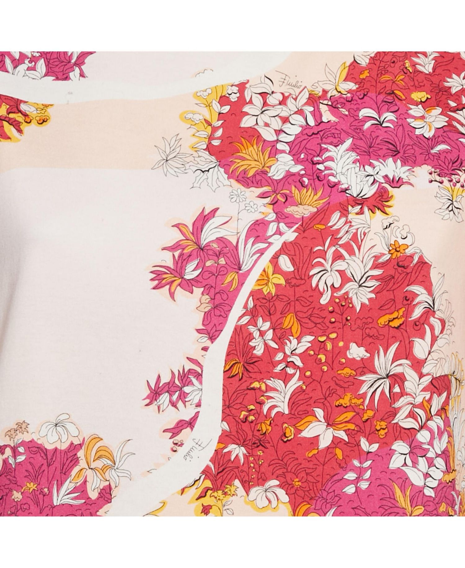 Women's Floral Print Cotton Flounce Mini Dress